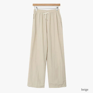 2-way string elastic pants