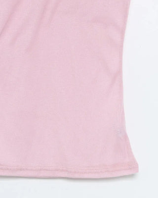 See-through layered half T-shirt