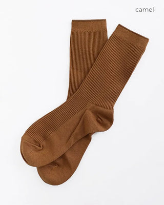 Ribbed socks