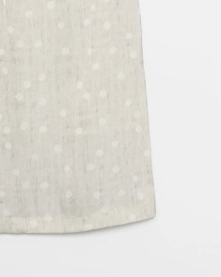 Polka dot midi skirt