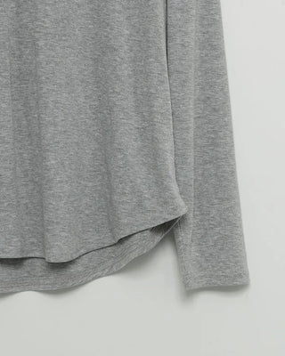 Half-open long T-shirt