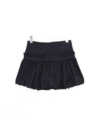 Polka Dot Balloon Mini Skirt