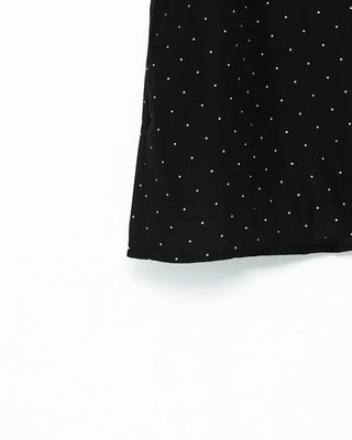 Polka Dot Sheer Mini Dress