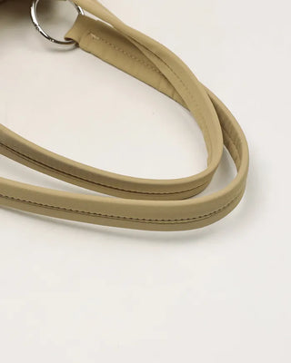 Double rivet line shoulder bag