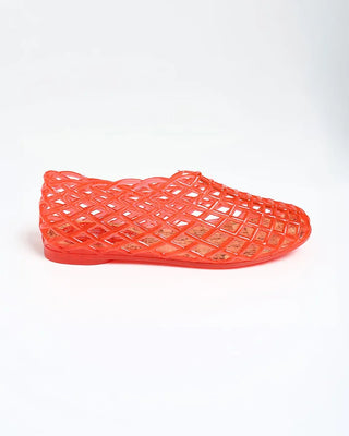 Jelly flat shoes