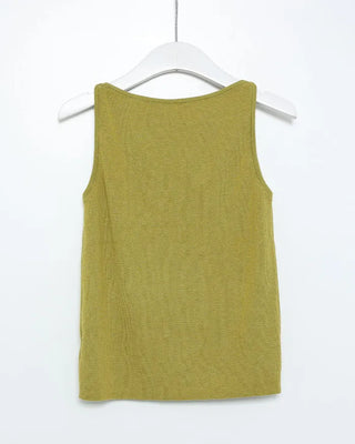 Sleeveless knit