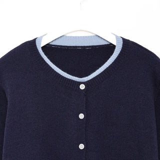(Unisex) Double-Layered Cardigan
