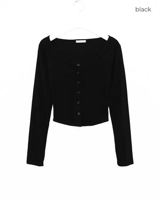 Slim-fit layered cardigan