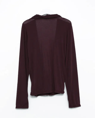 Drape Surplice Long Sleeve Top