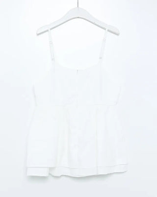 Ribbon flare camisole