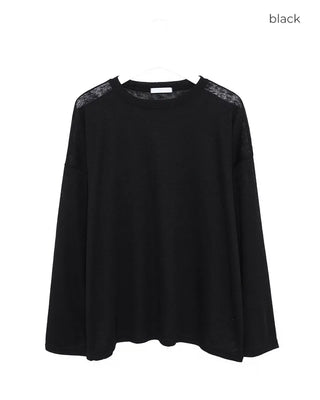 Linen Loose Fit T-Shirt