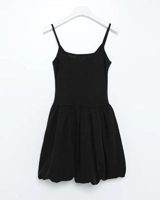 Balloon camisole mini dress