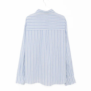 Oversized striped shirt