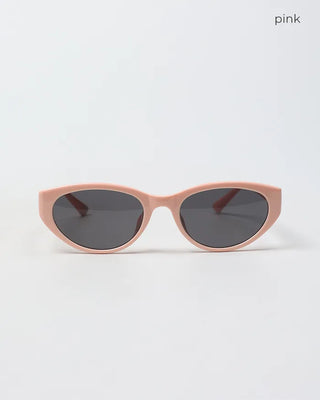 Oval frame sunglasses