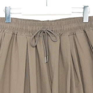 Linen-like pintuck pants