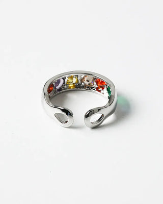 Colorful Cubic Ring