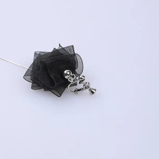 Sheer Ruffle Earrings