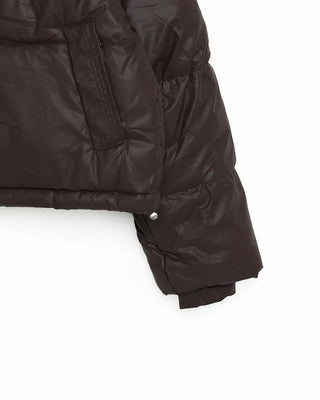 High neck simple padding