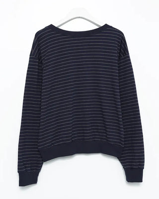V-neck double border pullover