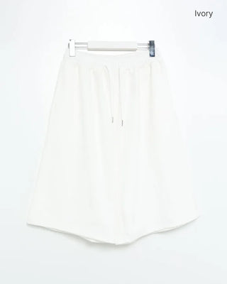 Waist string Bermuda sweatpants