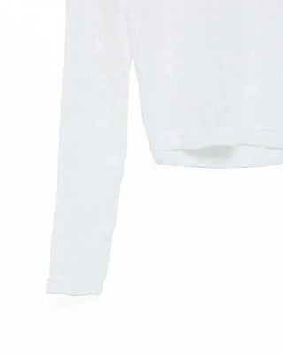 Star See-Through Slim Feed T-Shirt