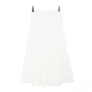 Frilled Can-Can Long Skirt