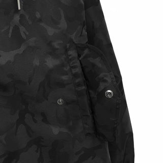 (Unisex) Camouflage Hooded Windbreaker