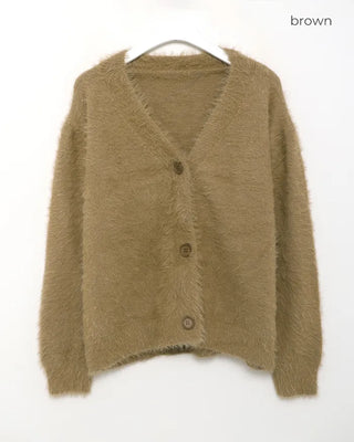 Shaggy cardigan