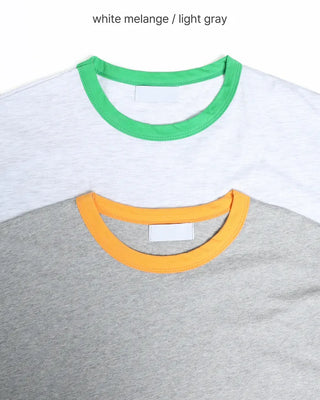 Unisex color-blocked T-shirt