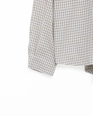 Oversized check shirt