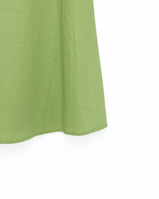 Frill bustier midi dress