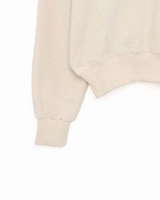 V-neck oversized sweatshirt