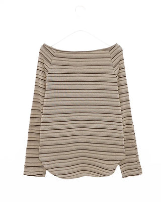 Mood Border Off-Shoulder Top