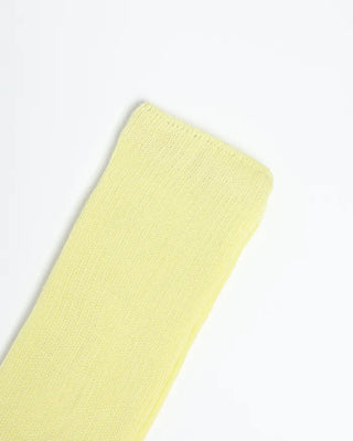 Simple summer ribbed knee-high socks