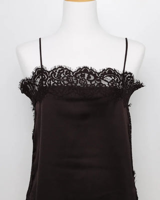 Lace sleeveless mini dress