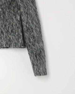 Gold button-point jacket