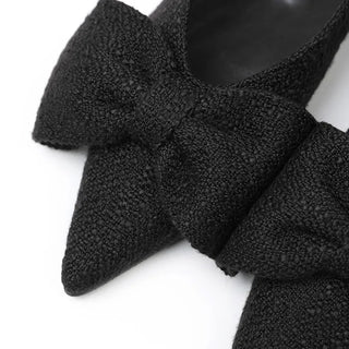 Big Ribbon Flat Shoes