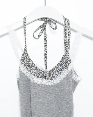 Leopard print camisole
