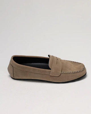 Suede loafers