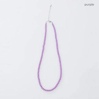 Pointed bead necklace