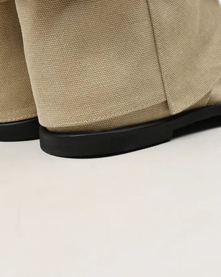 Thong belt ankle boots