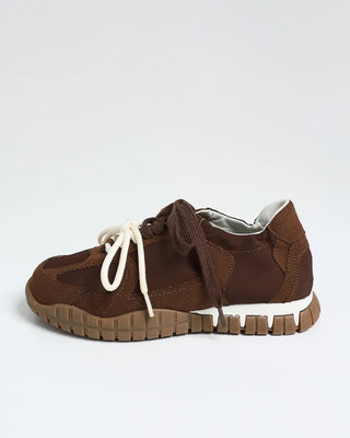Two-tone strap sneakers