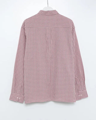 Simple checkered long-sleeved shirt