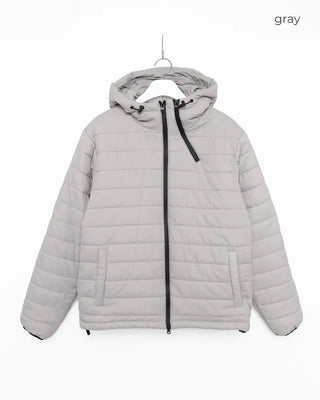 Double-zip padded jumper