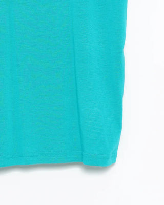 Colored neck puff sleeve shirt