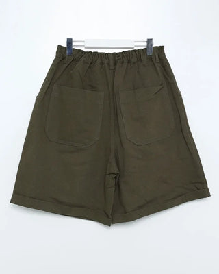 Roll-up chino shorts