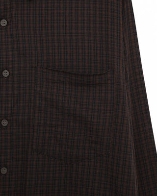 Linen cropped shirt