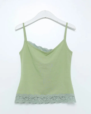 Lace detail camisole