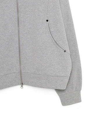 High-neck zip jacket