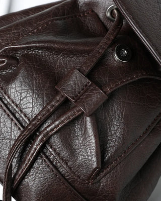 Leather Mini Backpack